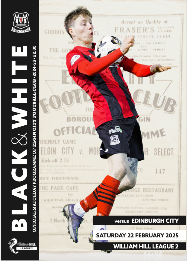 Elgin City v Edinburgh City - 22/02/25