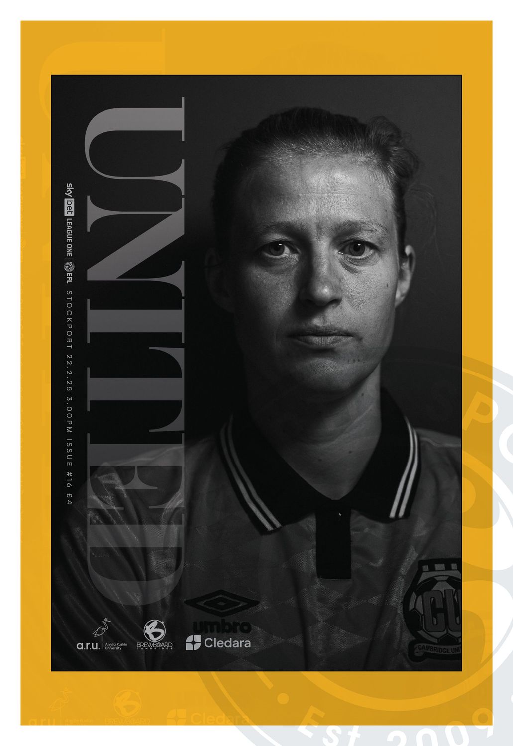 Cambridge United v Stockport County - 22/02/25