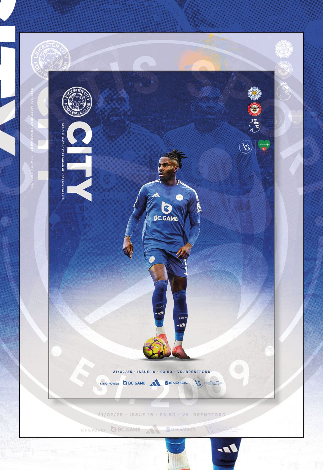 Leicester City v Brentford - 21/02/25