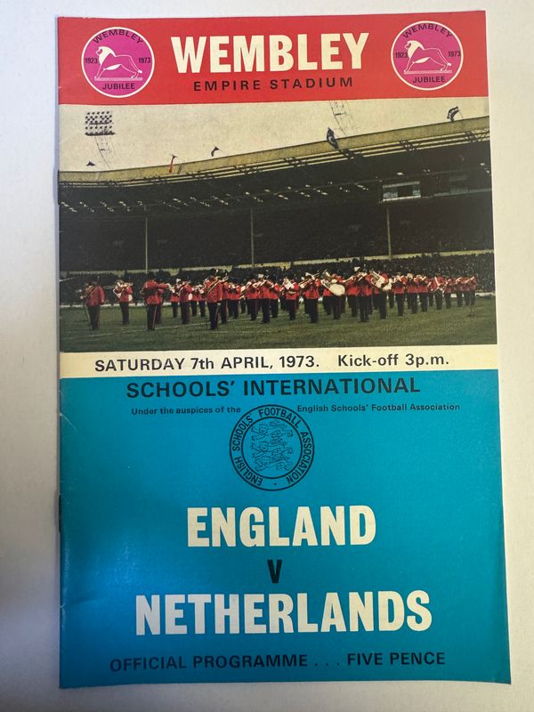 1973 England v Netherlands