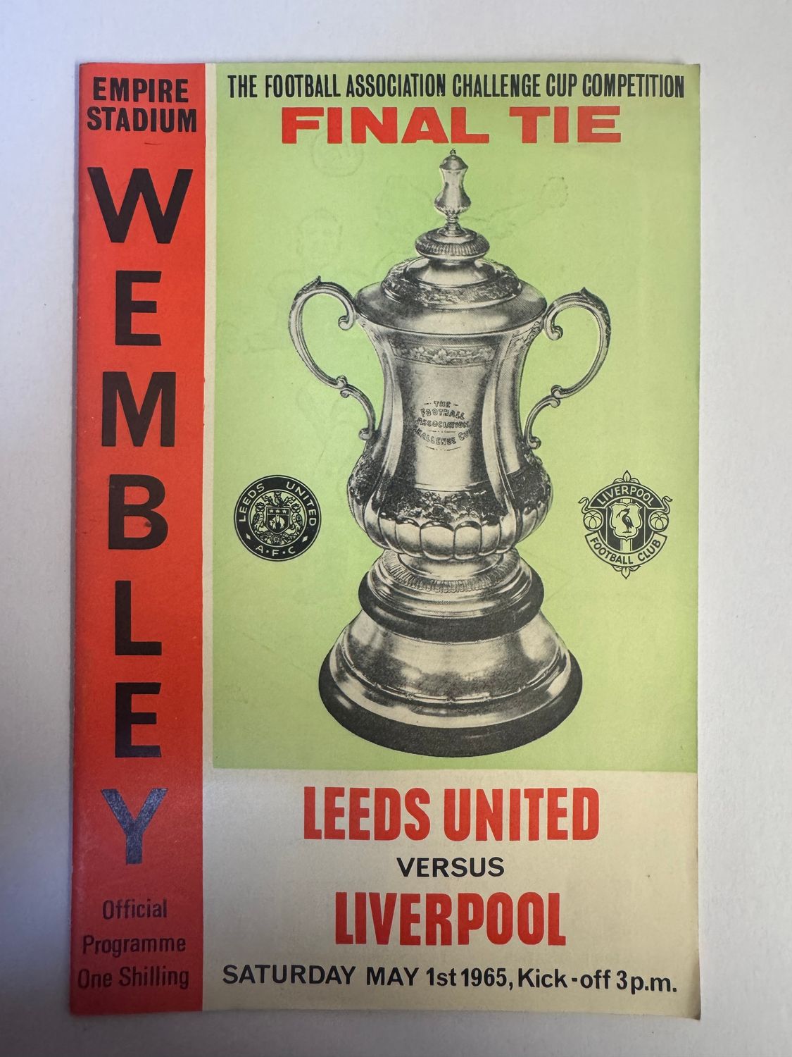1965 FA Cup Final Leeds United v Liverpool