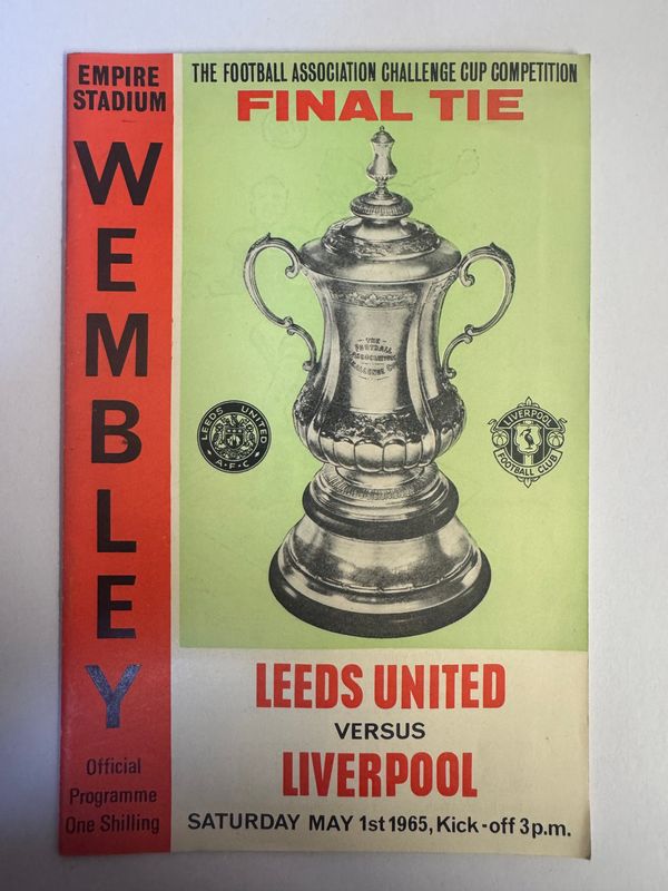 1965 FA Cup Final Leeds United v Liverpool