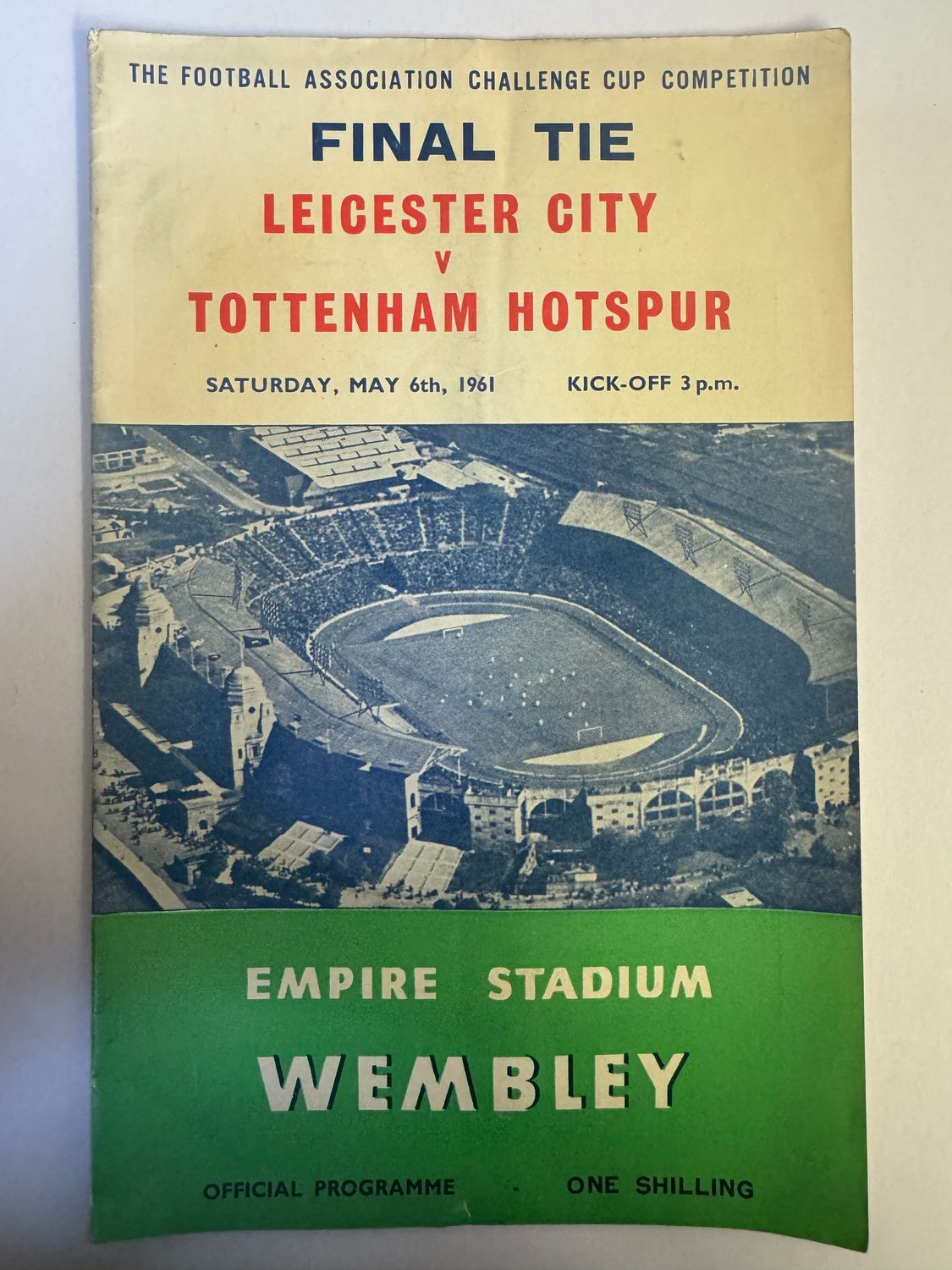 1961 FA Cup Final Leicester City v Tottenham Hotspur