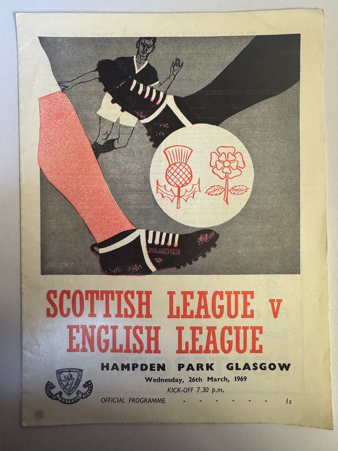 1969 Scottish League v English League