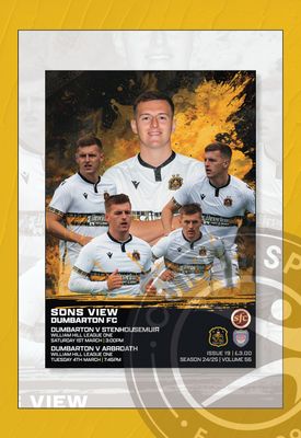 Dumbarton v Stenhousemuir / Arbroath - 2-IN-1