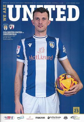 Colchester United v Chesterfield - 04/03/25