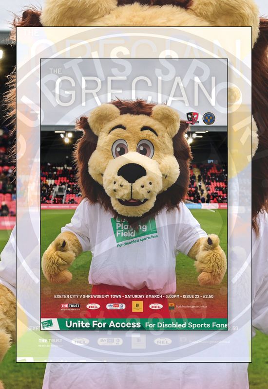 Exeter City v Shrewsbury Town - 08/03/25