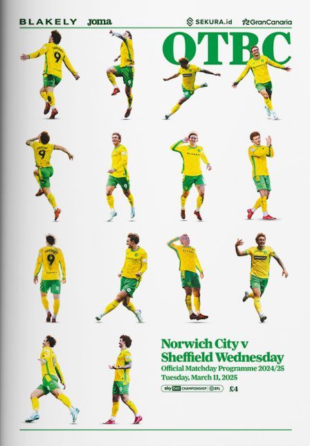 Norwich City v Sheffield Wednesday - 11/03/25