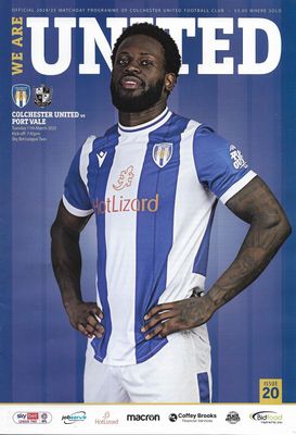 Colchester United v Port Vale INSERT - 11/03/25