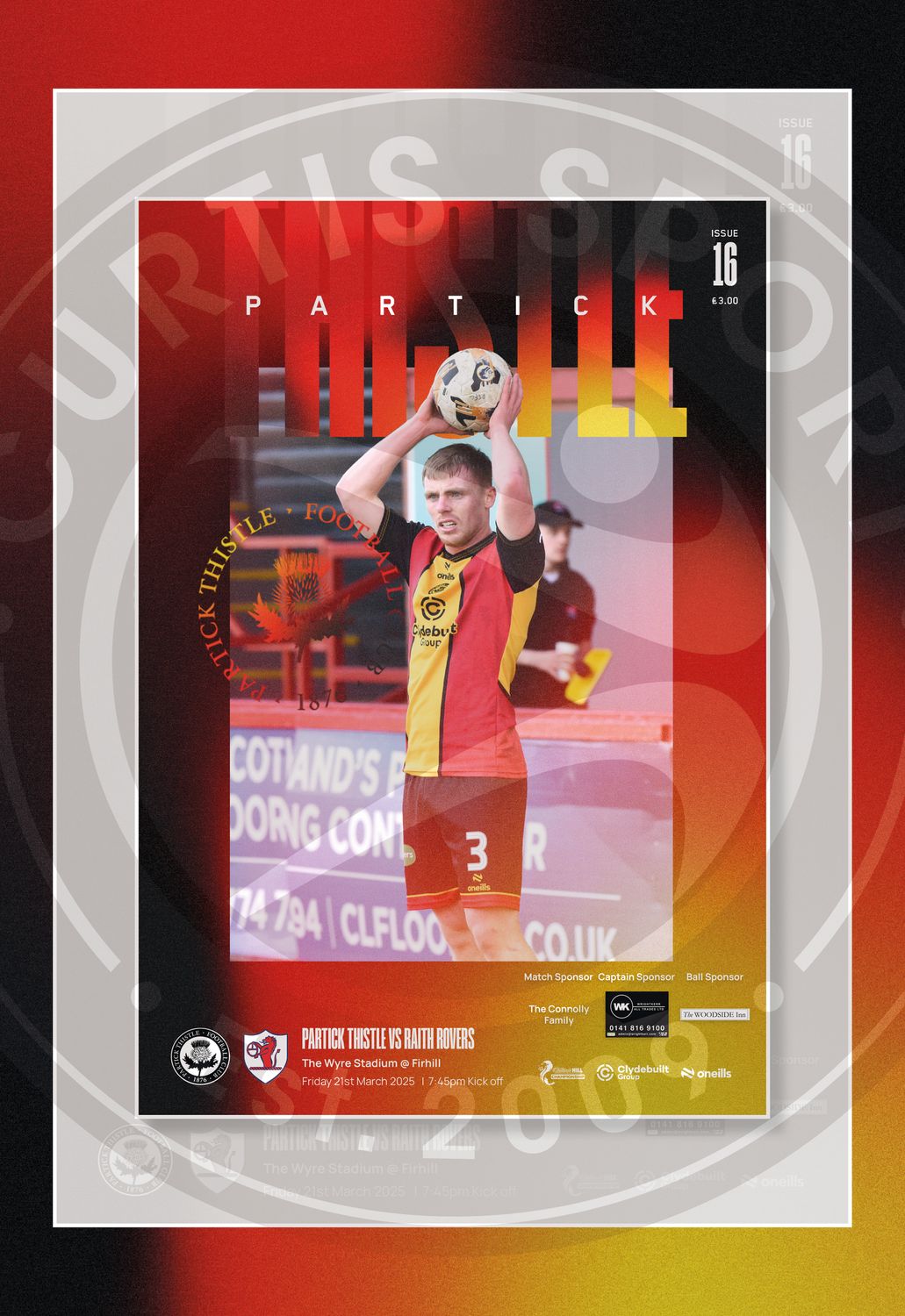 Partick Thistle v Raith Rovers - 21/03/25