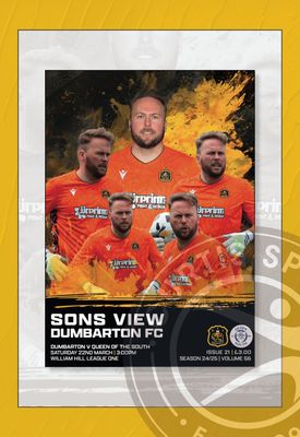 Dumbarton v Queen of the South - 22/03/25