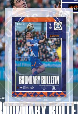 Oldham Athletic v Halifax Town - 22/03/25