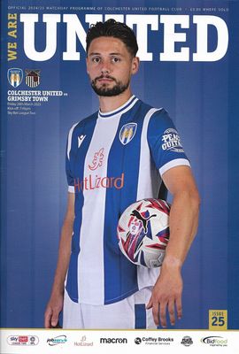 Colchester United v Grimsby Town - 28/03/25