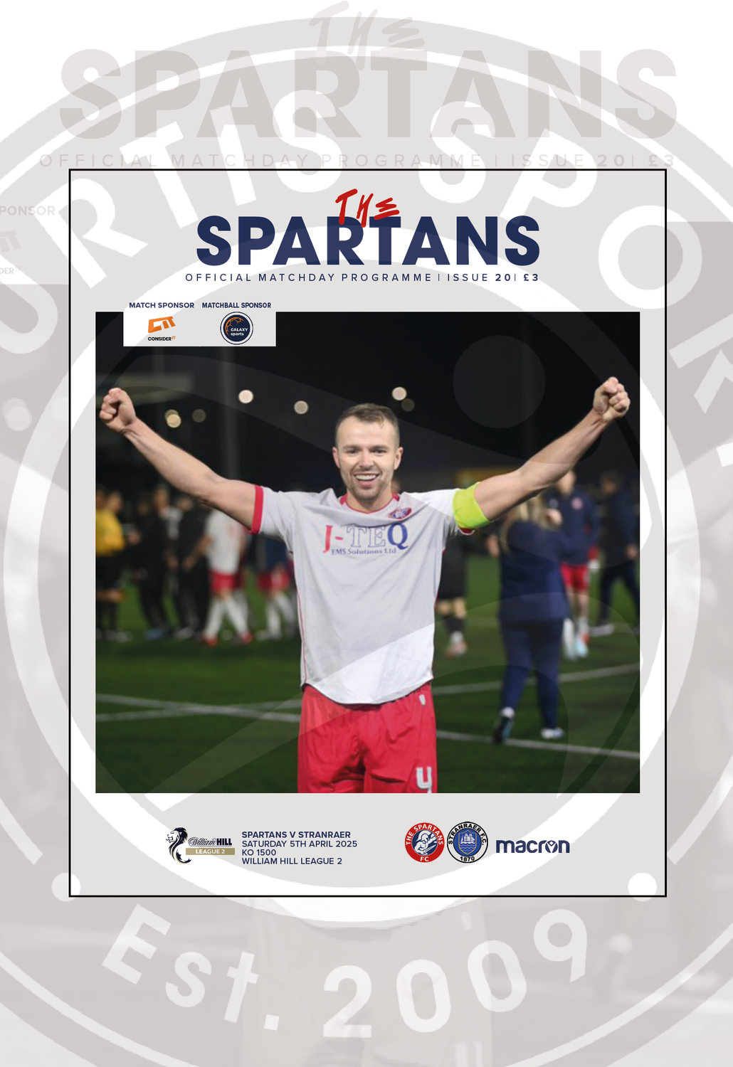 The Spartans v Stranraer - 05/04/25