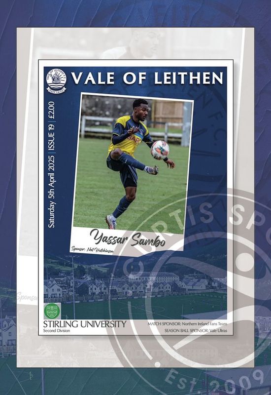 Vale of Leithen v Stirling University - 05/04/25