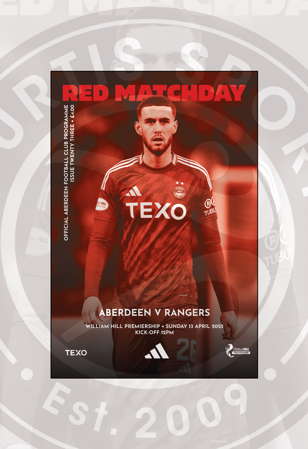 Aberdeen v Rangers - 13/04/25