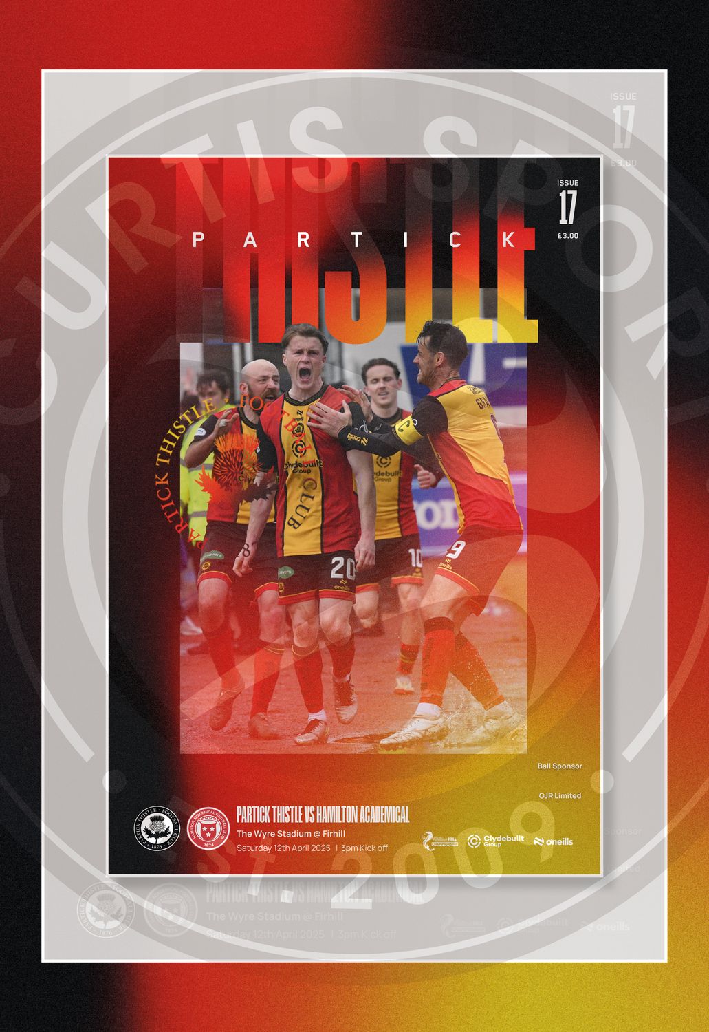 Partick Thistle v Hamilton Academical - 12/04/25