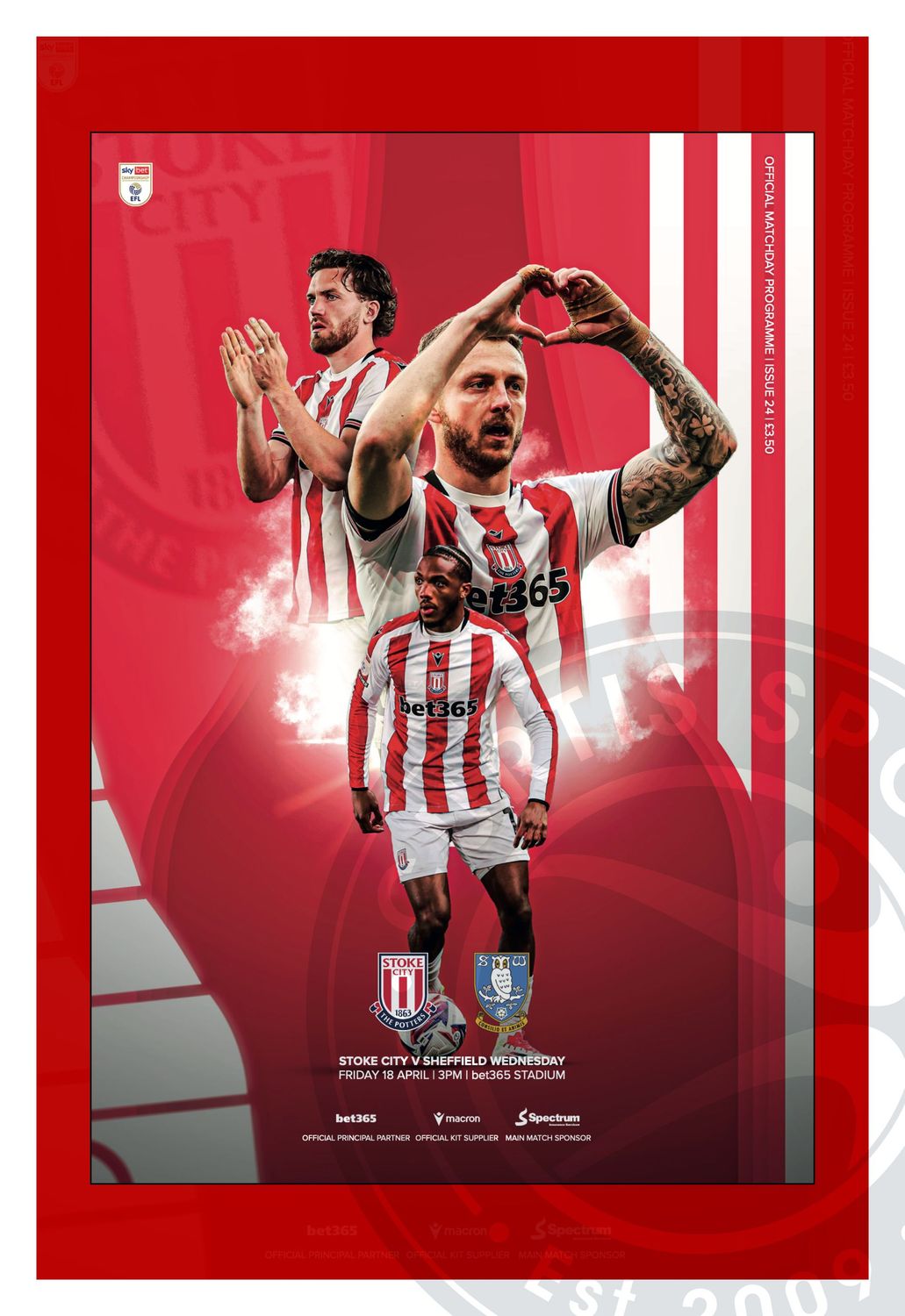 Stoke City v Sheffield Wednesday - 18/04/25