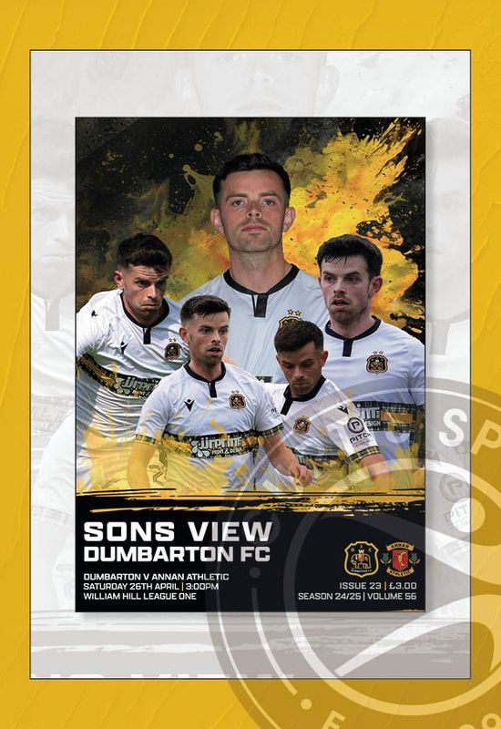 Dumbarton v Annan Athletic - 26/04/25