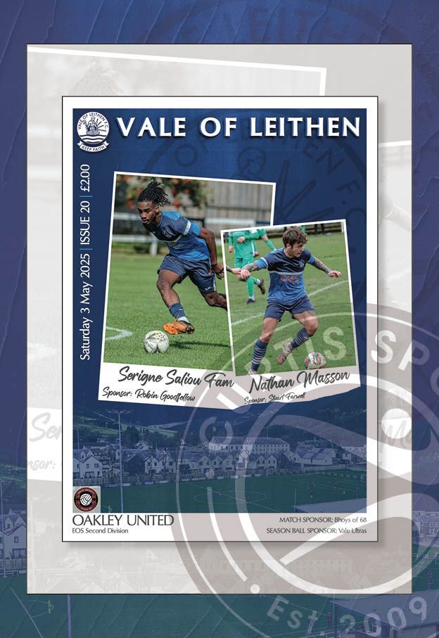Vale of Leithen v Oakley United - 03/05/25
