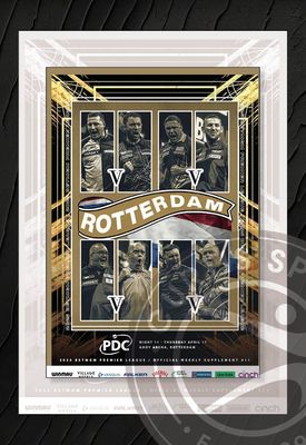 2025 PDC BetMGM Premier League Darts - Week 11 Supplement (Rotterdam)