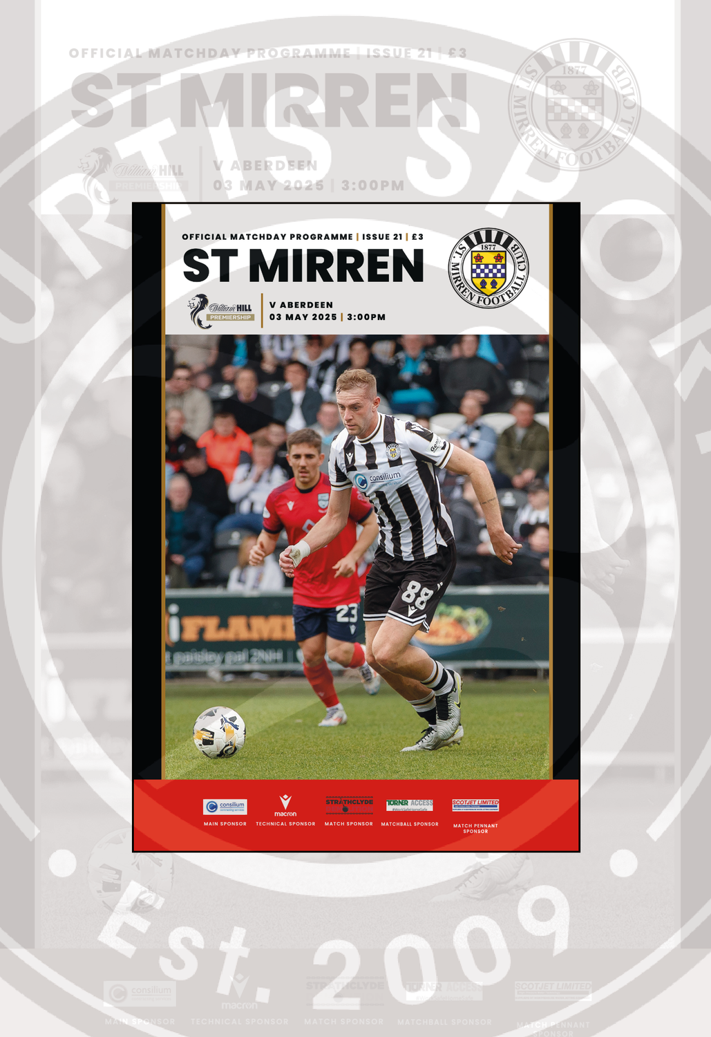St Mirren v Aberdeen - 03/05/25
