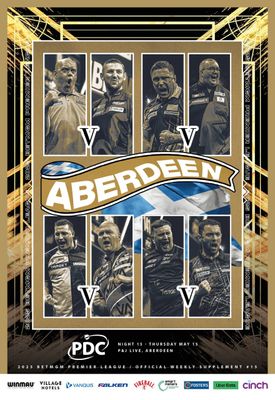 2025 PDC BetMGM Premier League Darts - Week 15 Supplement (Aberdeen)