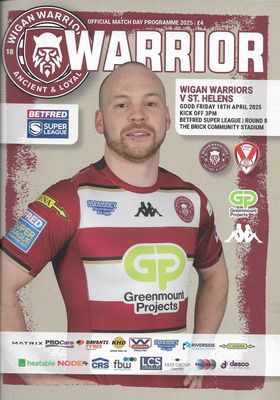 Wigan Warriors v St Helens Saints - 18/04/25
