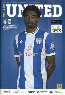 Colchester United v Crewe Alexandra - 18/04/25