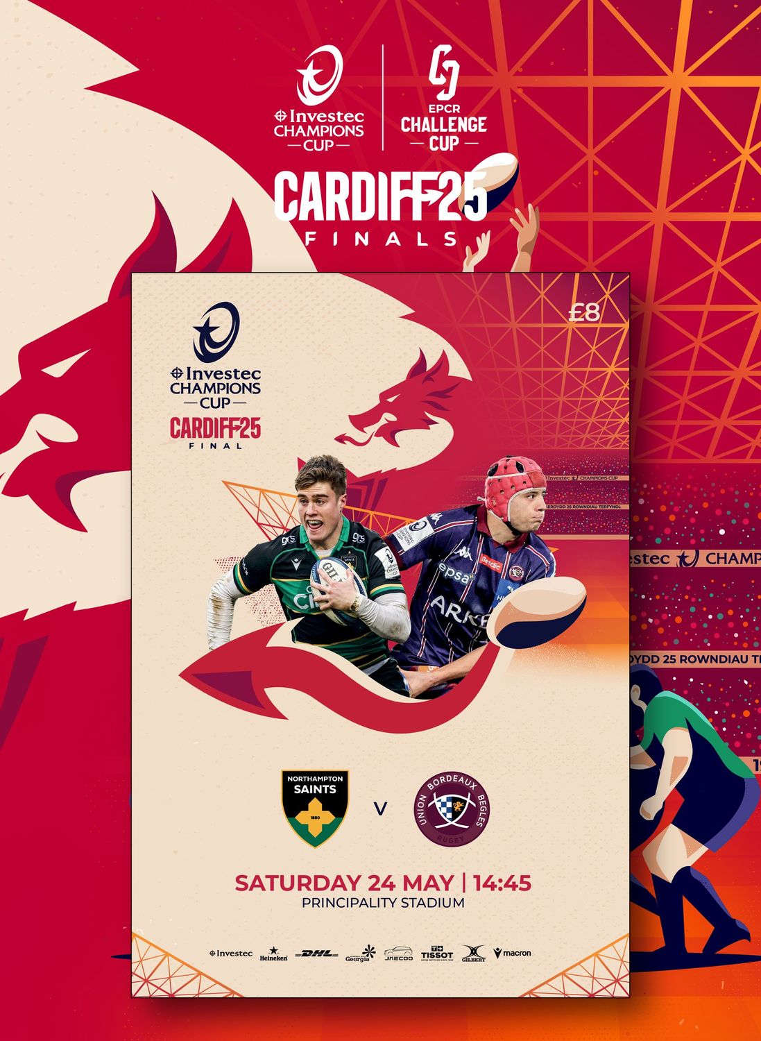 2025 Investec Champions Cup Final - Northampton Saints v Union Bordeaux Bègles