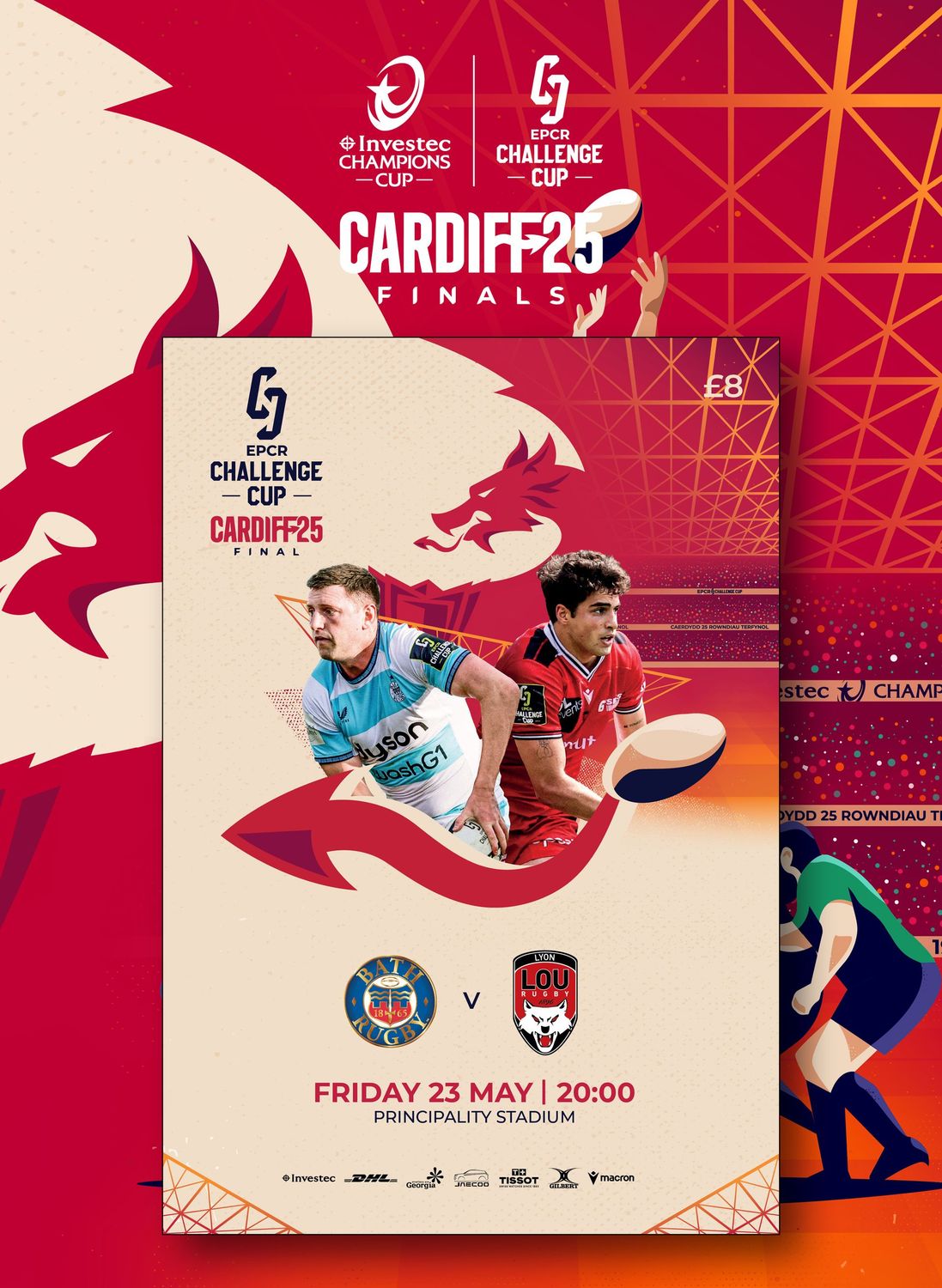 2025 EPCR Challenge Cup Final - Bath Rugby v Lyon OU Rugby