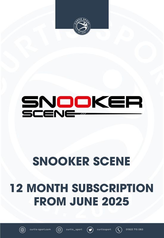 Snooker Scene - 12 Month Subscription (June 25)