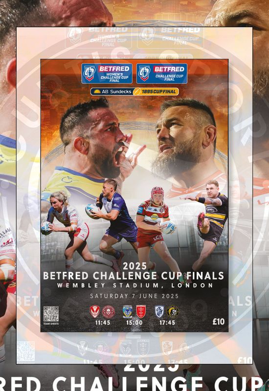 2025 Betfred Challenge Cup Final - Warrington Wolves v Hull KR