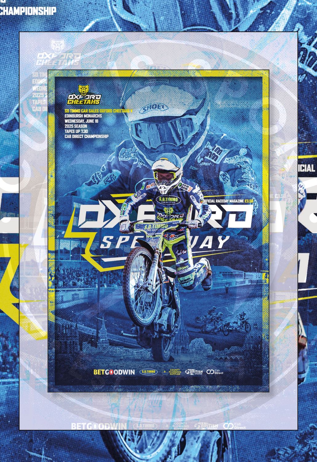 Oxford Cheetahs v Edinburgh Monarchs - 18/06/25