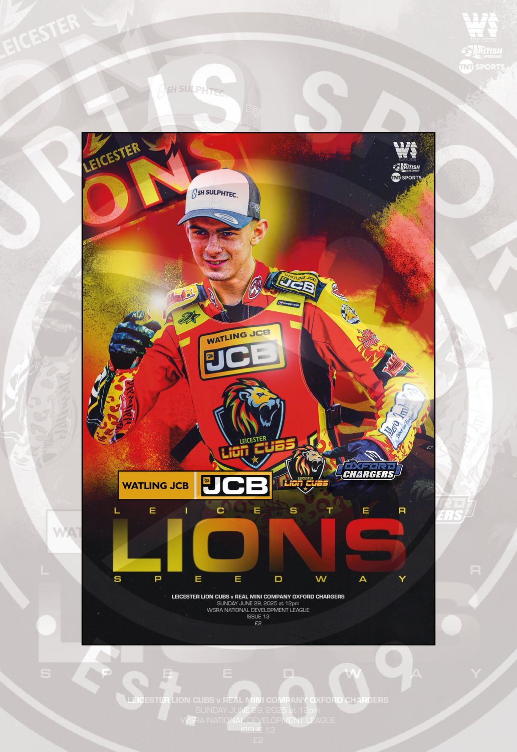 Leicester Lion Cubs v Oxford Chargers - 29/06/25