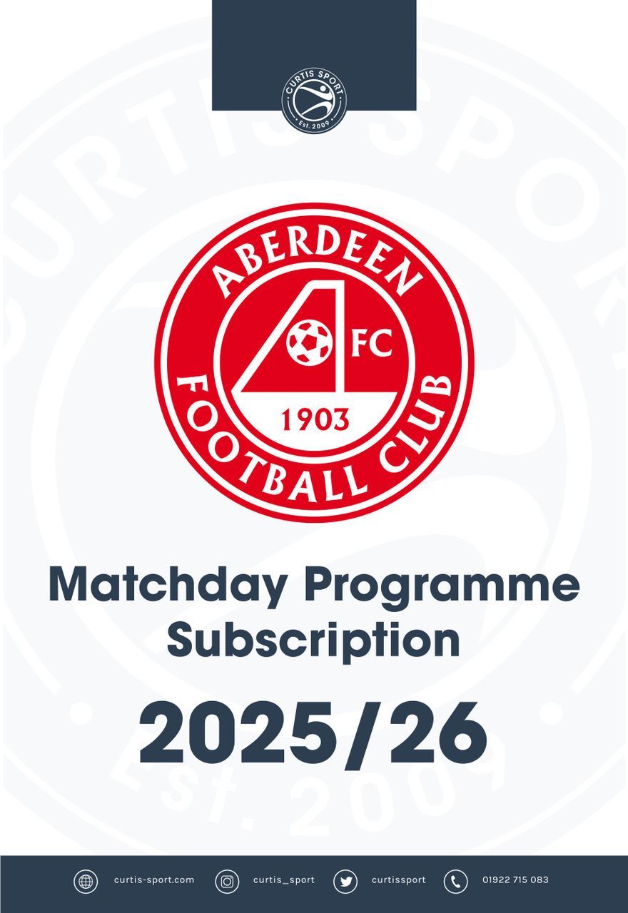 Aberdeen FC 2025/26 Home Subscription