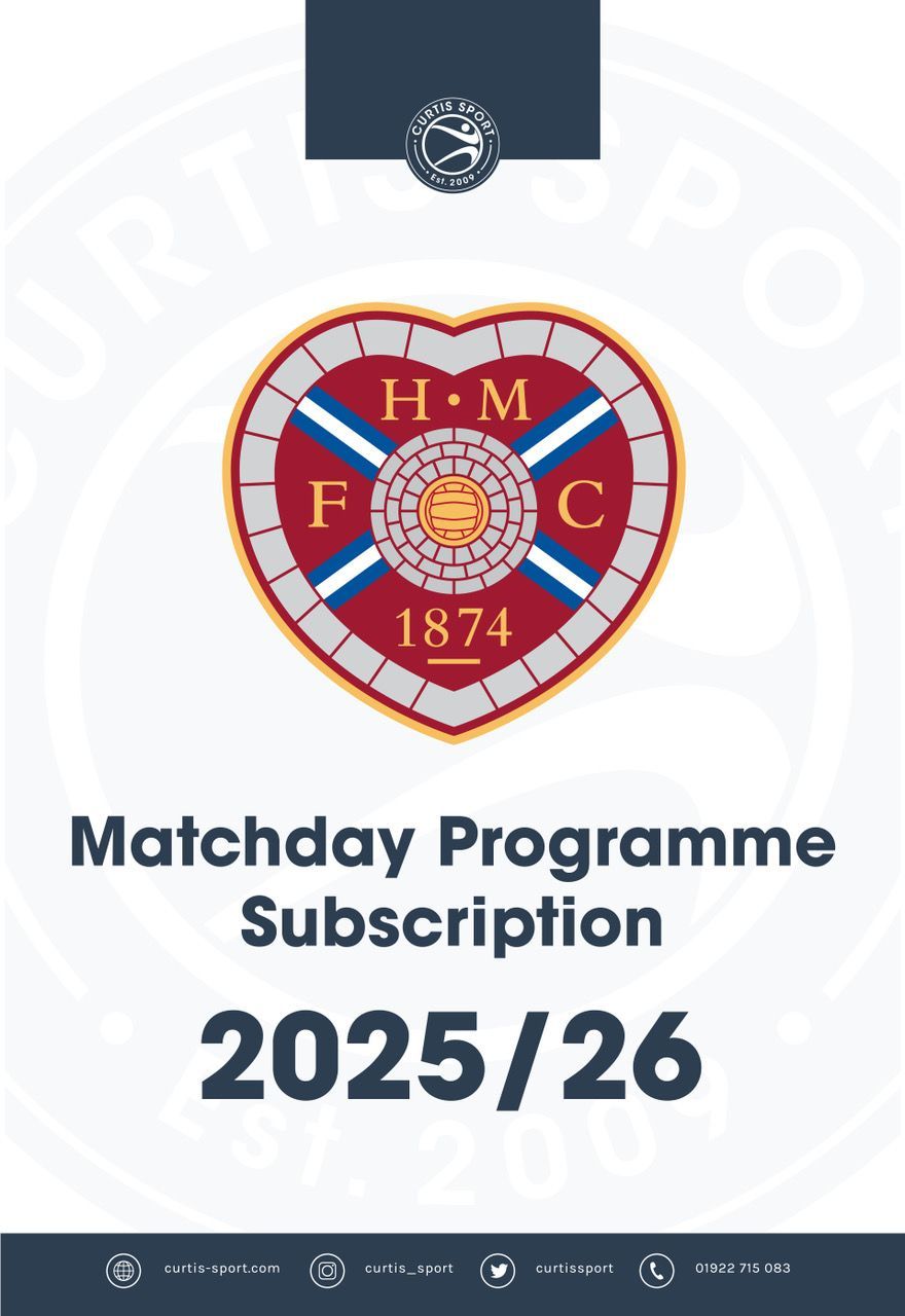Heart of Midlothian 2025/26 Home Subscription