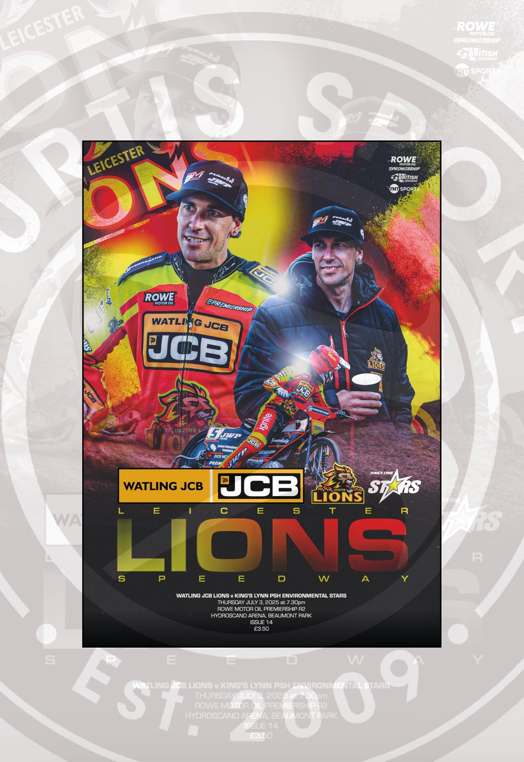 Leicester Lions v King's Lynn Stars - 03/07/25