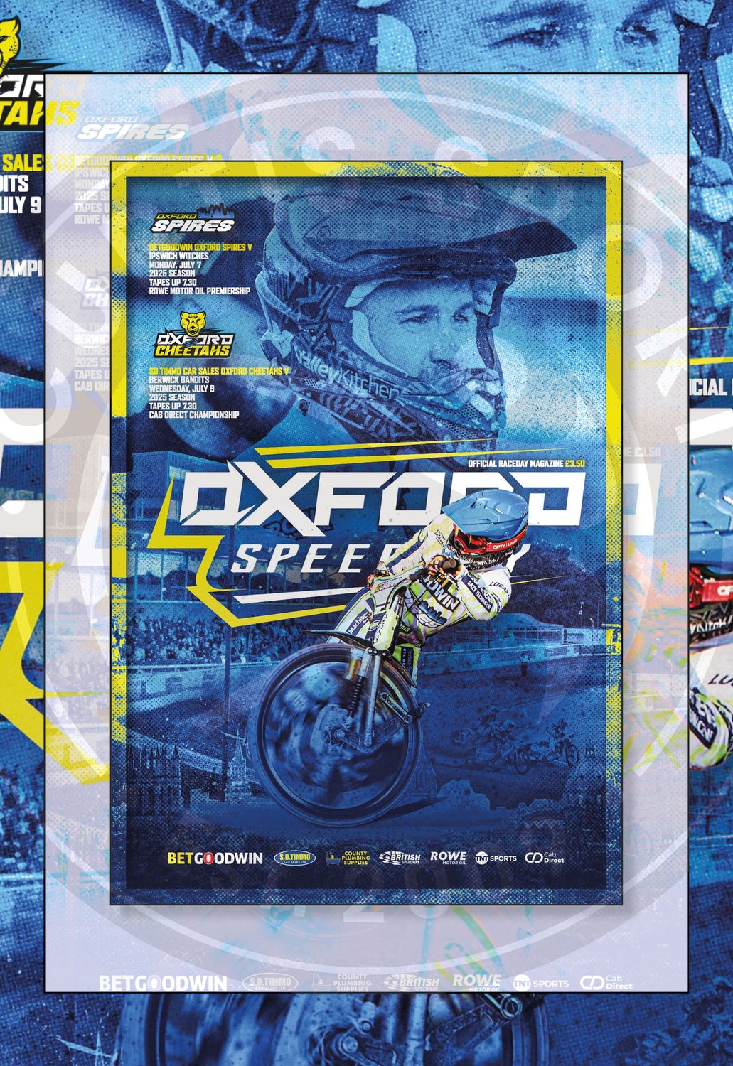 Oxford Spires v Ipswich Witches / Oxford Cheetahs v Berwick Bandits 2-IN-1 - Jul 25