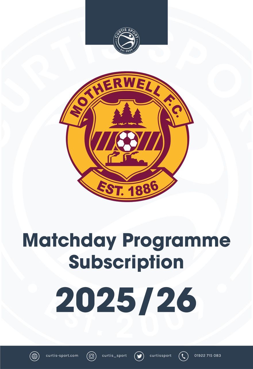 Motherwell FC 2025/26 Home Subscription