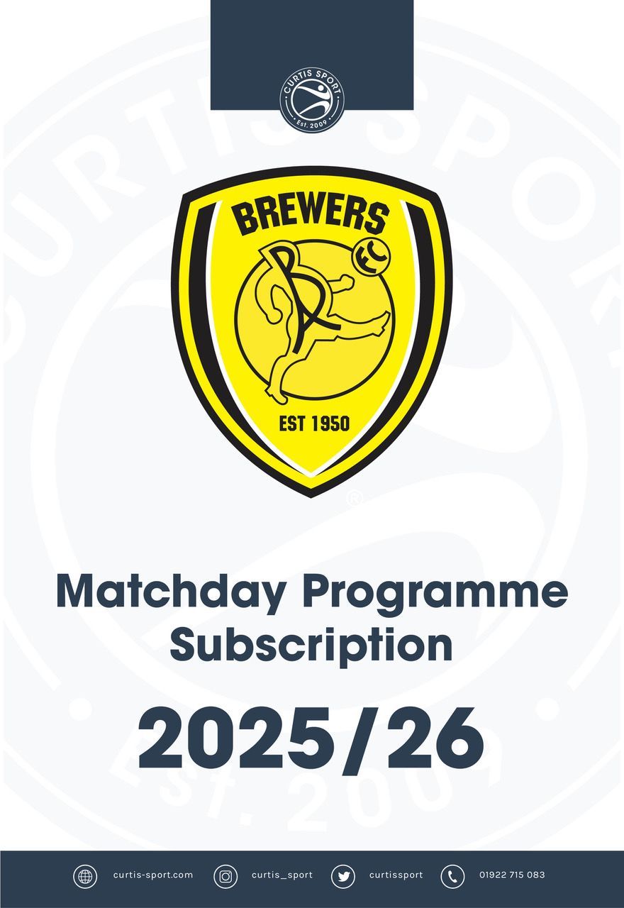 Burton Albion 2025/26 Home Subscription