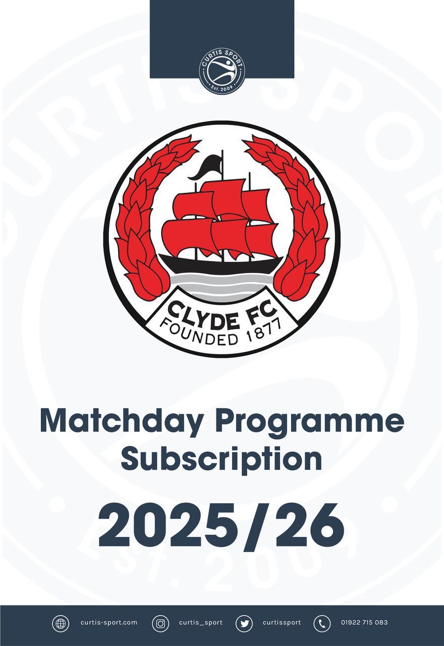 Clyde FC 2025/26 Home Subscription