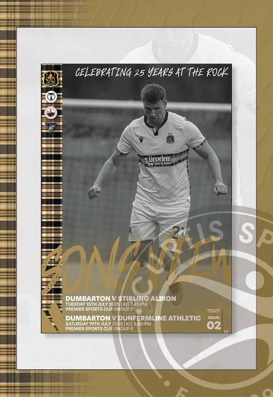 Dumbarton v Stirling Albion / Dunfermline Athletic 2-IN-1 - Jul 25