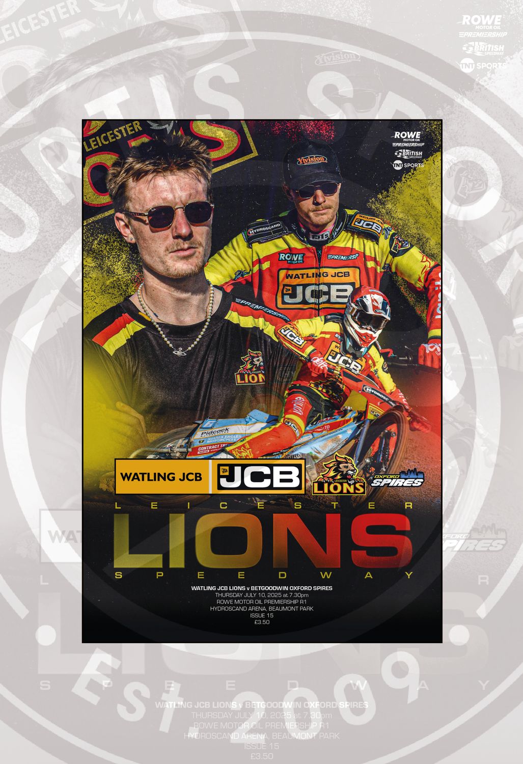 Leicester Lions v Oxford Spires - 10/07/25