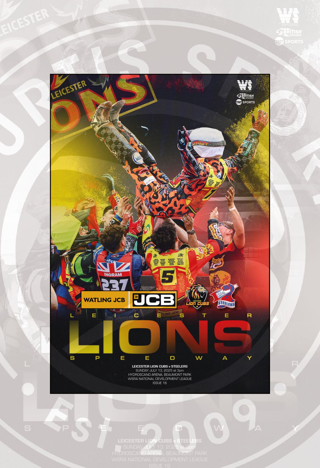 Leicester Lion Cubs v Steelers - 13/07/25