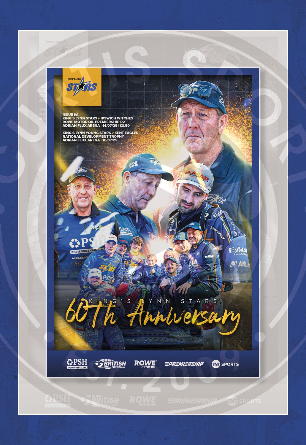 King's Lynn Stars v Ipswich Witches / King's Lynn Young Stars v Kent Eagles 2-IN-1 INSERT - Jul 25