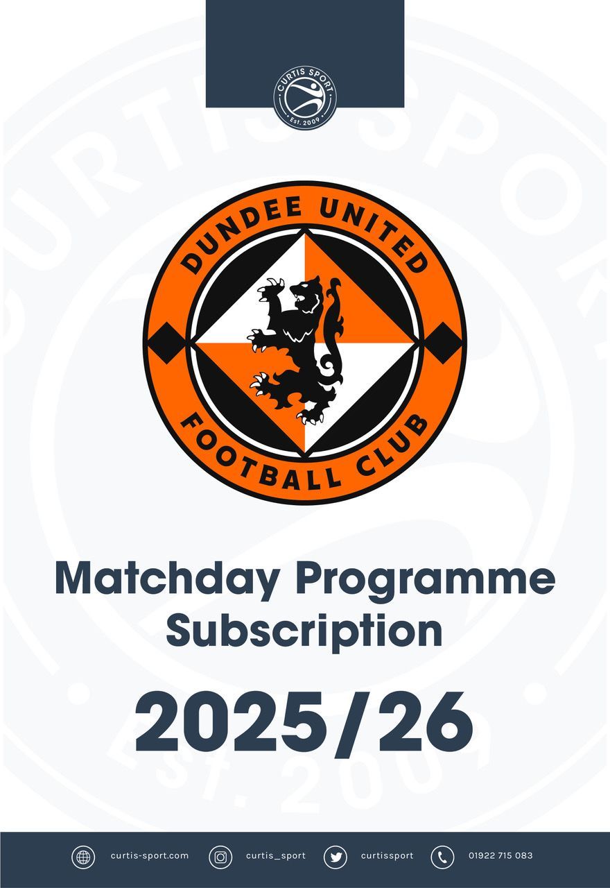 Dundee United 2025/26 Home Subscription