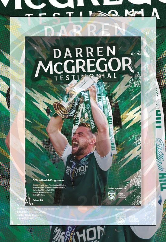 Darren McGregor Testimonial @ Hibernian - 19/07/25