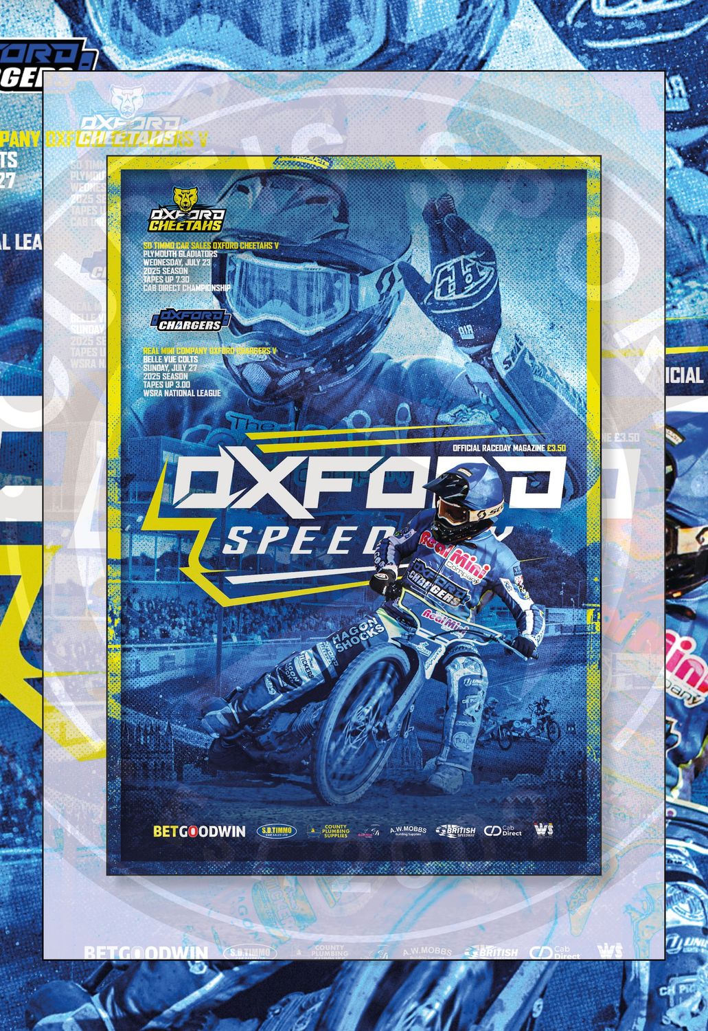 Oxford Cheetahs v Plymouth Gladiators / Oxford Chargers v Belle Vue Colts 2-IN-1 - Jul 25