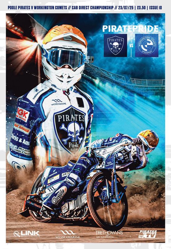 Poole Pirates v Workington Comets - 23/07/25